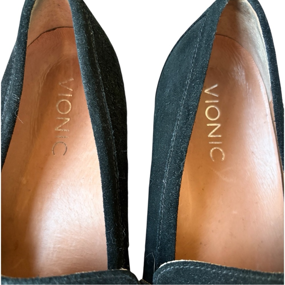 Vionic Avvy Jeweled Black Suede Loafers. Size 8. Gorgeous! Excellent preowned!!! - Picture 10 of 15